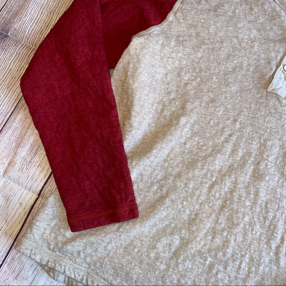Lucky brand men’s Henley long sleeve shirt large - Picture 2 of 9